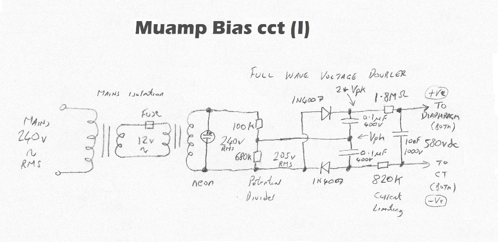 Bias circuit version one