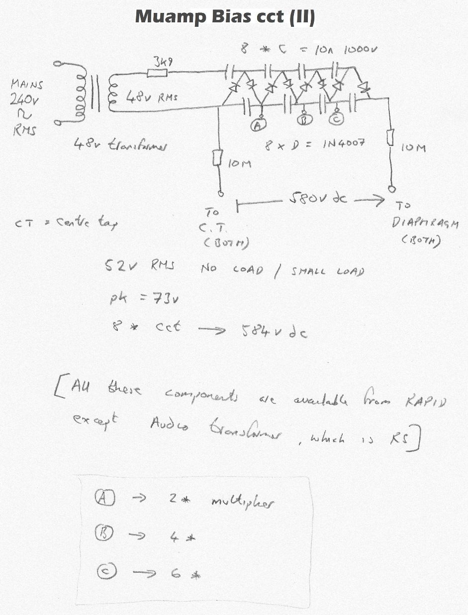 Bias circuit version two